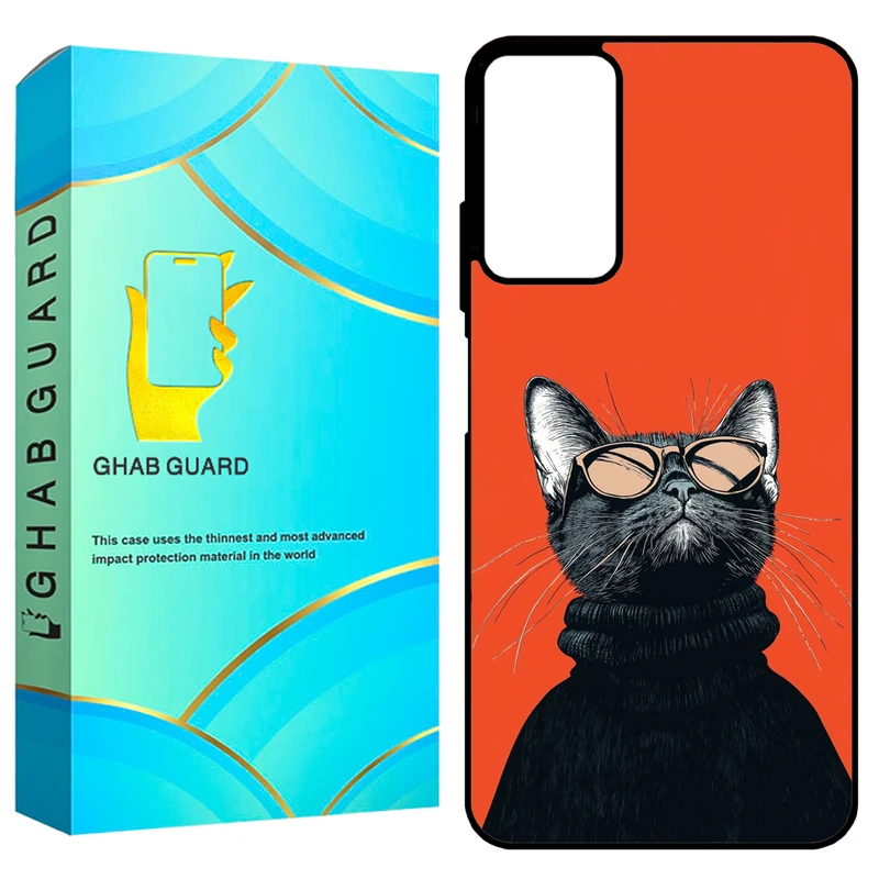 کاور قاب گارد طرح گربه مدل GCHPN11P مناسب برای گوشی موبایل شیائومی Redmi Note 11 Pro 4G / Redmi Note 11 Pro 5G / Redmi Note 12 Pro 4G