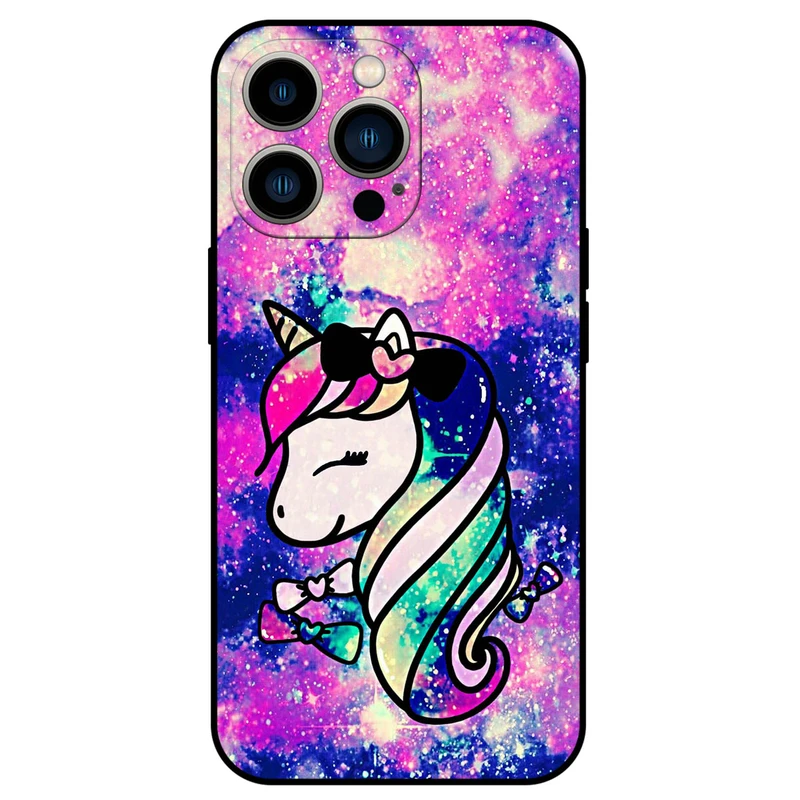 کاور مگافون طرح اسب شاخدار مدل 8226 مناسب برای گوشی موبایل اپل iPhone 14 Pro   