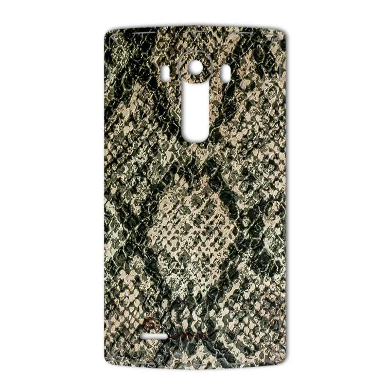 برچسب تزئینی ماهوت مدلJungle-python Texture مناسب برای گوشی LG G4