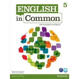 کتاب زبانEnglish In Common 5 Workbook AND Studen Book-CD -اثر مولفان نشر پندارقلم