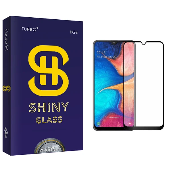 محافظ صفحه نمایش آتوچبو مدل Shiny Glass مناسب برای گوشی موبایل سامسونگ Galaxy a20s