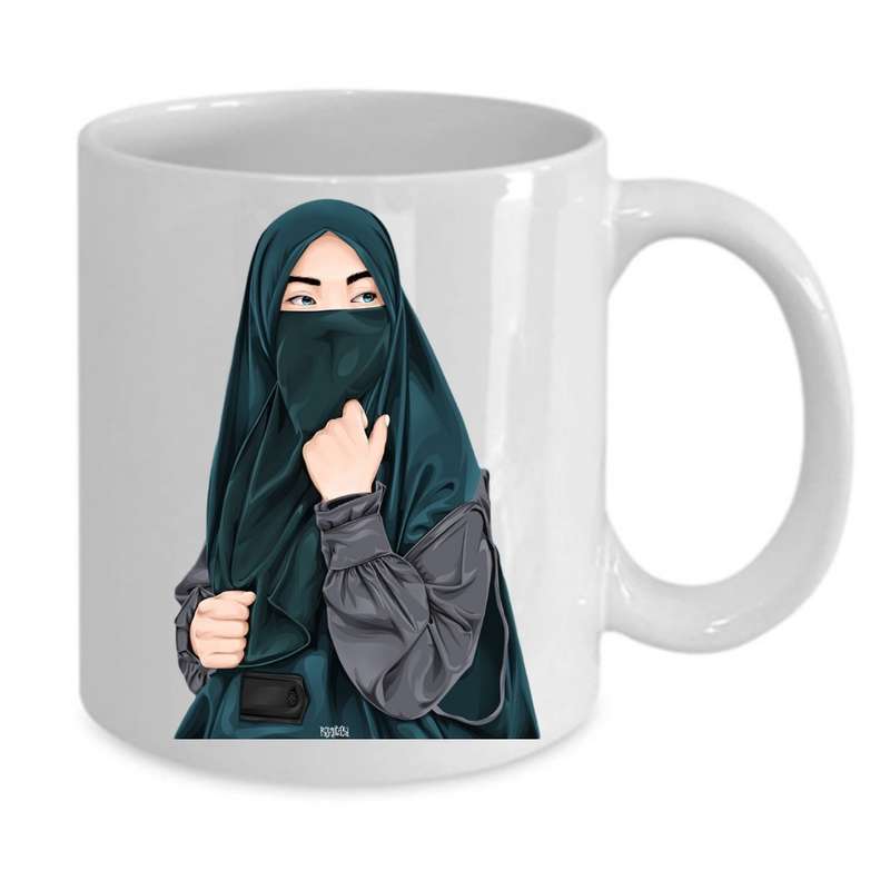 ماگ طرح دخترانه کد 052