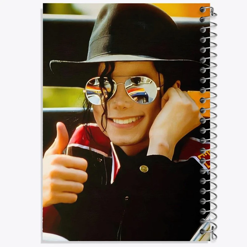 دفتر مشق 50 برگ خندالو مدل مایکل جکسون Michael Jackson کد 19225