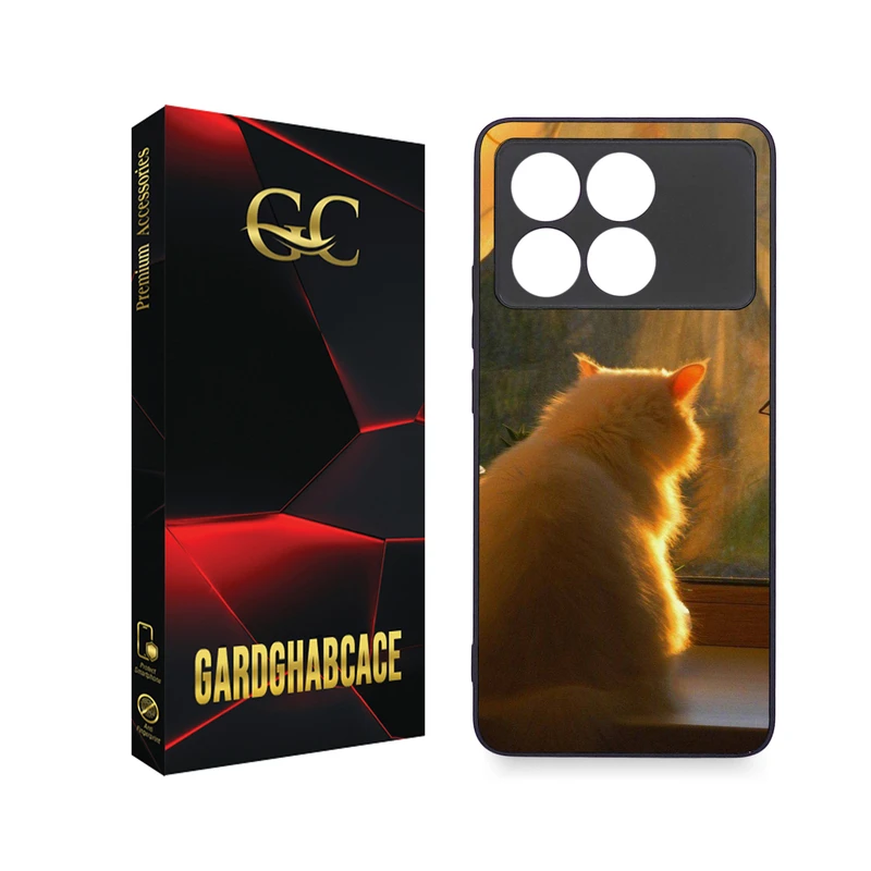 کاور گارد قاب کیس مدل دخترانه T مناسب برای گوشی موبایل شیائومی Poco X6 Pro  