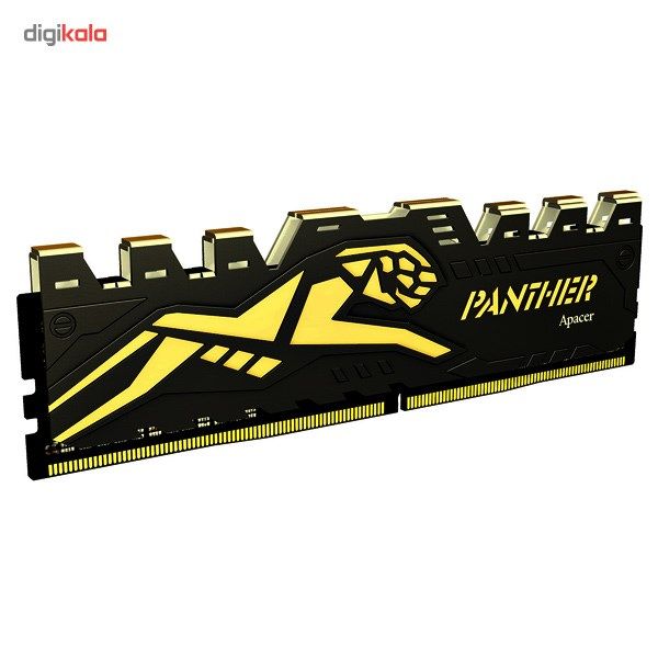 رم دسکتاپ DDR4 تک کاناله 2400 مگاهرتز CL16 اپیسر مدل Panther ظرفیت 4 گیگابایت رم دسکتاپ DDR4 تک کاناله 2400 مگاهرتز CL16 اپیسر مدل Panther ظرفیت 4 گیگابایت