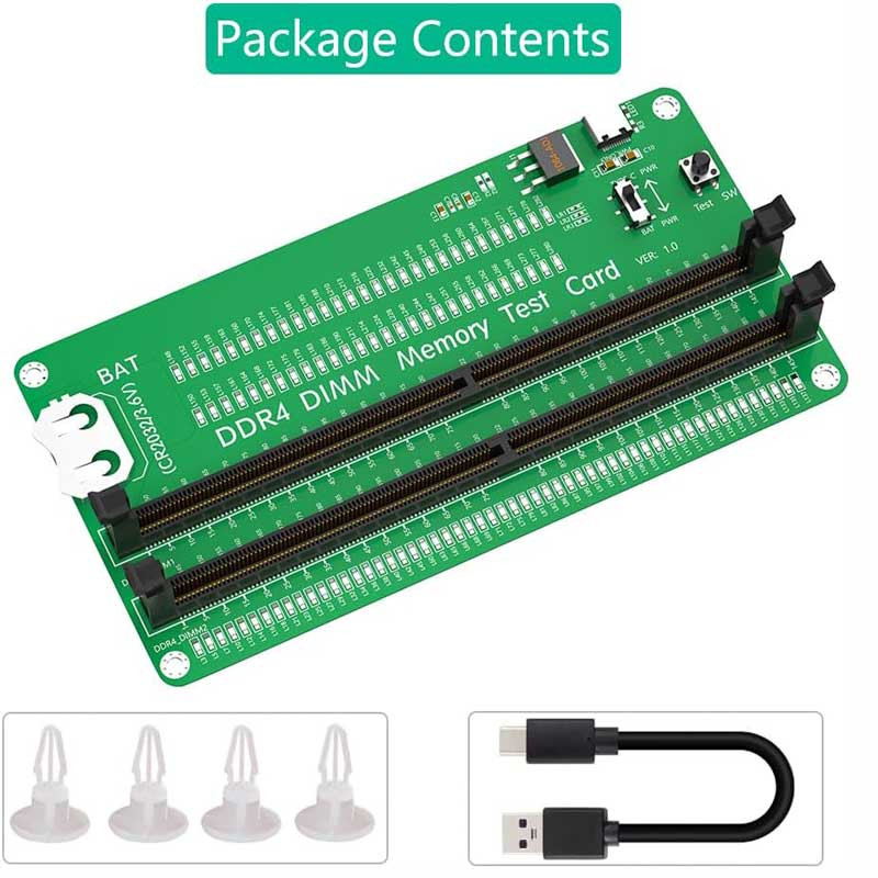 کارت دیبگر رم DDR4 مدل NETPIL R901