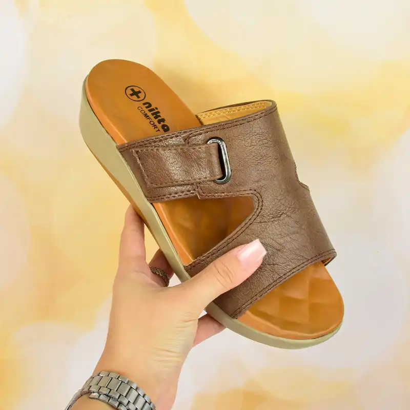 صندل زنانه نیکتا مدل طبی نهایت نرمی NCF.4049