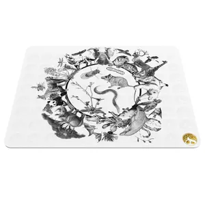 ماوس پد هومرو مدل A5333 طرح زیست شناسی