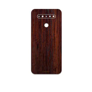 MAHOOT Red-Wood Cover Sticker for LG K51S