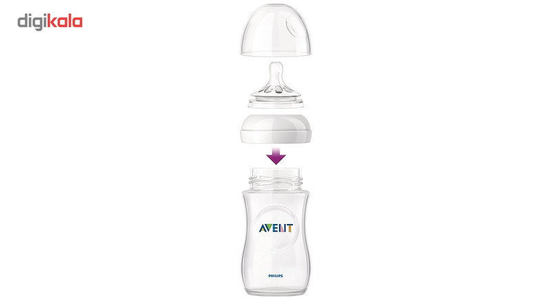 شیشه شیر اونت مدل SCF693/27 ظرفیت 260 میلی لیتر بسته 2 عددی