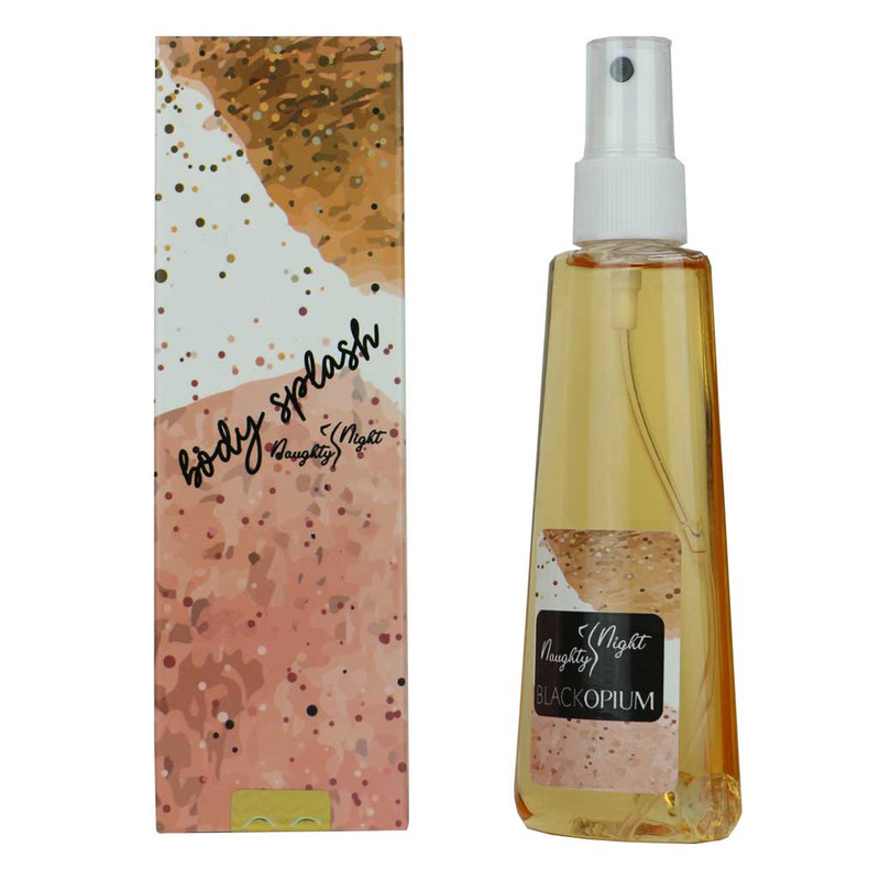بادی اسپلش زنانه ناتی نایت مدل YVES SAINT LAURENT OPIUM حجم 110 میلی لیتر بسته 2 عددی