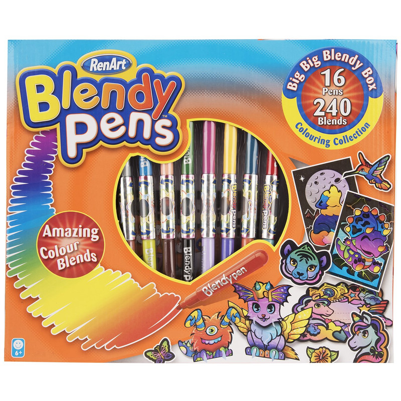 بسته ماژیک رن‌ آرت مدل Big Big Blendy Box