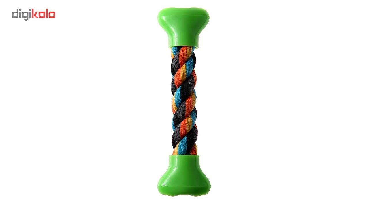 اسباب بازی سگ سری Rope Toys مدل Braided Bone