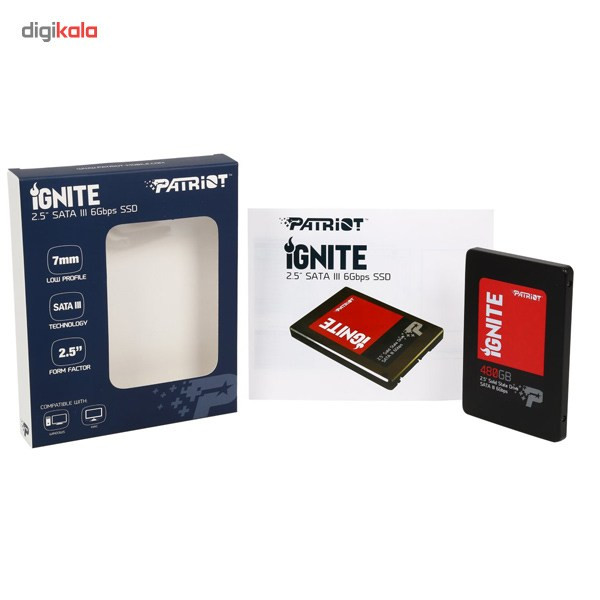 حافظه SSD پتریوت مدل Ignite ظرفیت 480گیگابایت