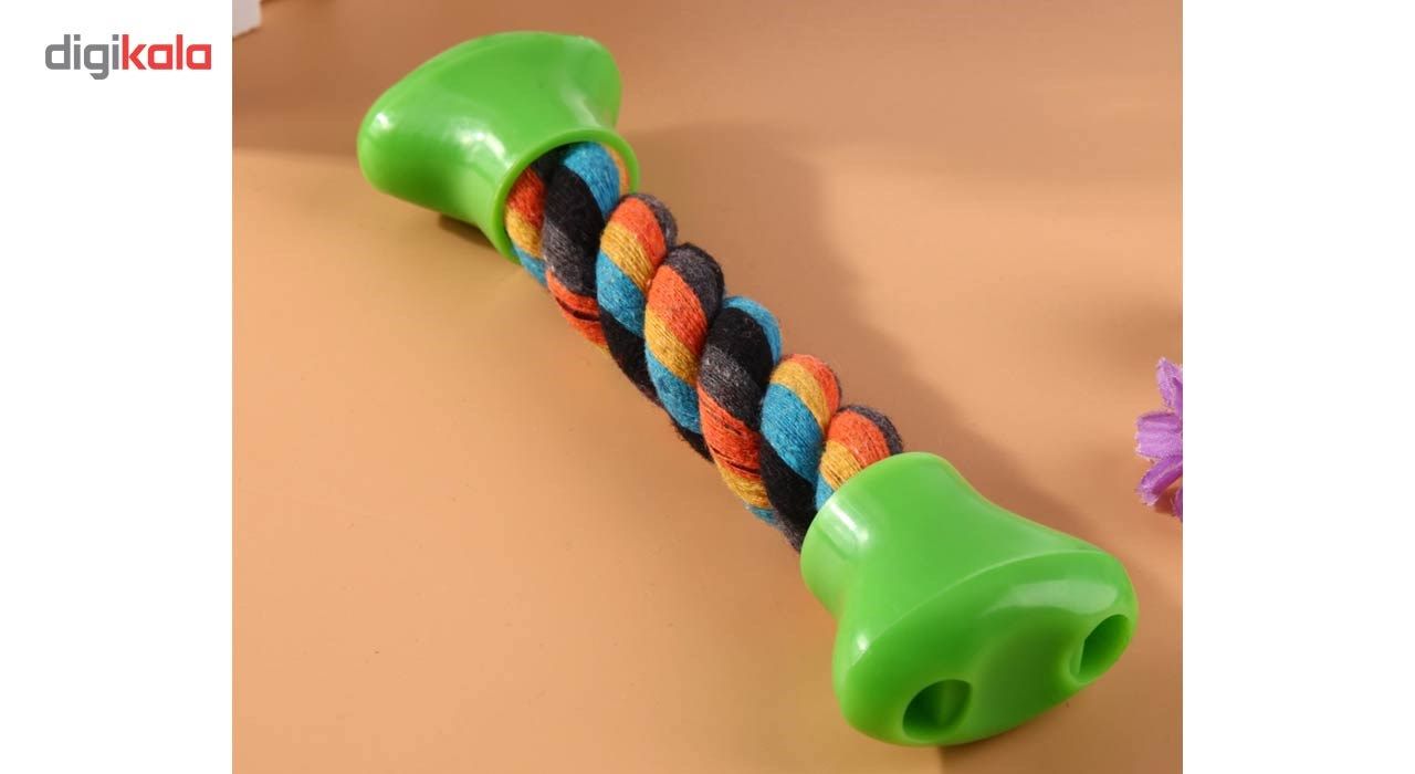 اسباب بازی سگ سری Rope Toys مدل Braided Bone