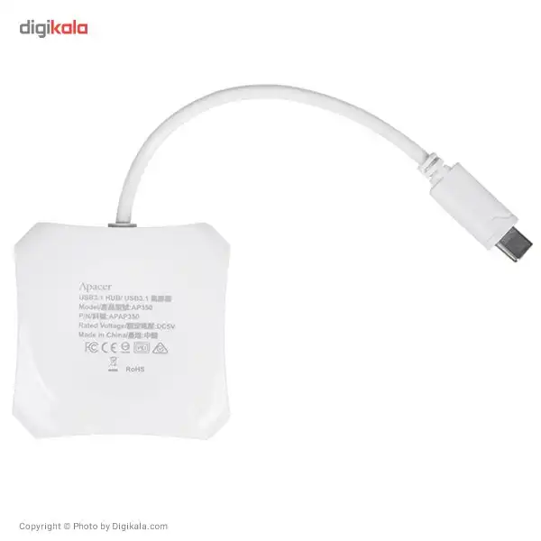 هاب USB-C چهار پورت اپیسر مدل AP350