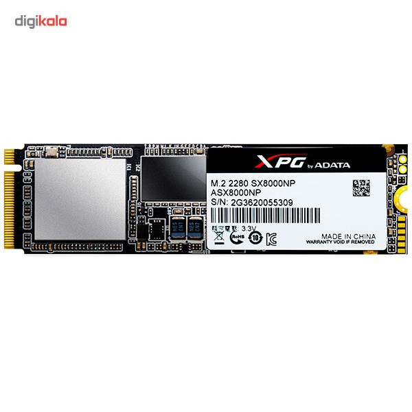 حافظه SSD ای دیتا مدل SX8000NP-512GM-C ظرفیت 512 گیگابایت 1