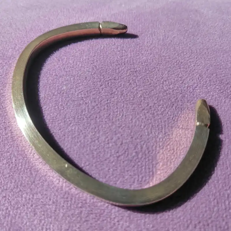 دستبند مدل خلخال چهار ضلعی