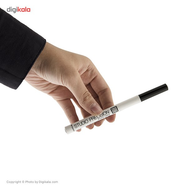 خط چشم دی ام جی ام سری Studio Precision مدل Black Liner