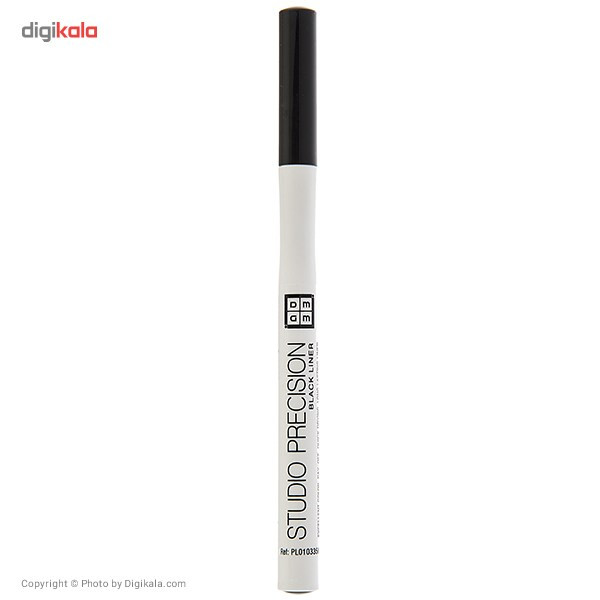 خط چشم دی ام جی ام سری Studio Precision مدل Black Liner