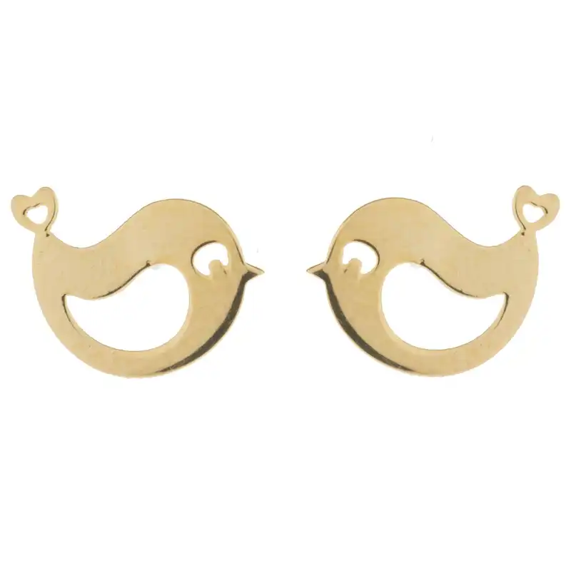 گوشواره طلا 18 عیار دخترانه مایا ماهک مدل ME0722