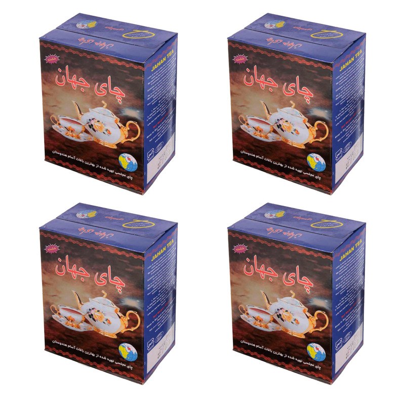 چای سیاه شکسته خارجی جهان - 500 گرم بسته 4 عددی