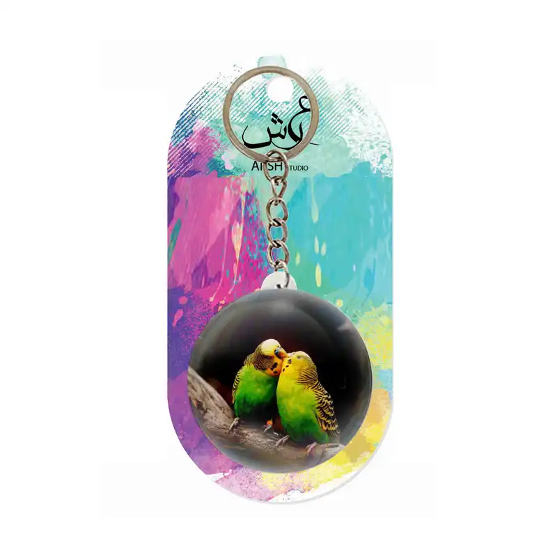 جاکلیدی عرش مدل فانتزی پرنده کد Asj6116