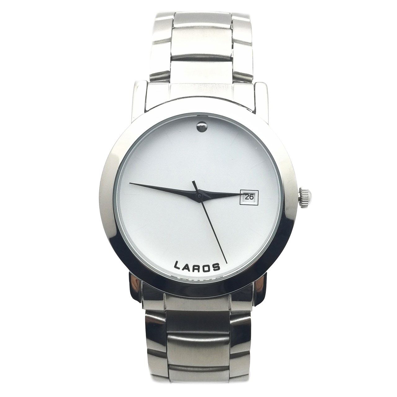 ساعت مچی عقربه ای مردانه لاروس مدل LM-N609-White -  - 1