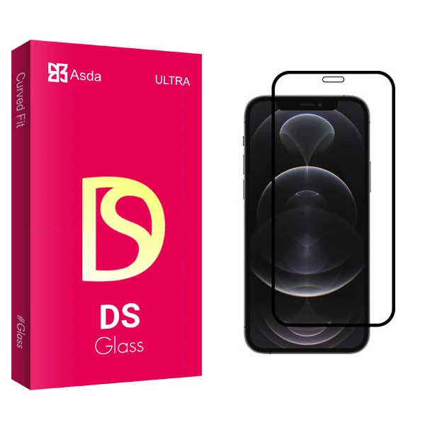 محافظ صفحه نمایش آسدا مدل DS glass مناسب برای گوشی موبایل اپل iPhone 12 Pro