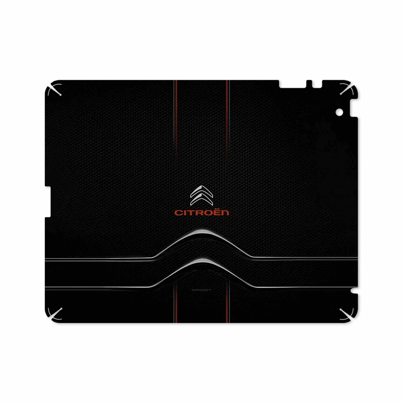 برچسب پوششی ماهوت مدل Citroen مناسب برای تبلت اپل iPad 2 2011 A1397