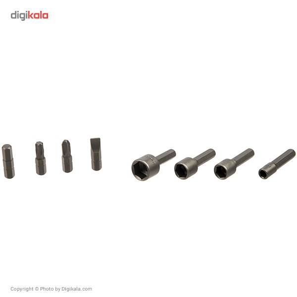 مجموعه 62 عددی سری پیچ گوشتی و آچار پاورست مدل TH1062