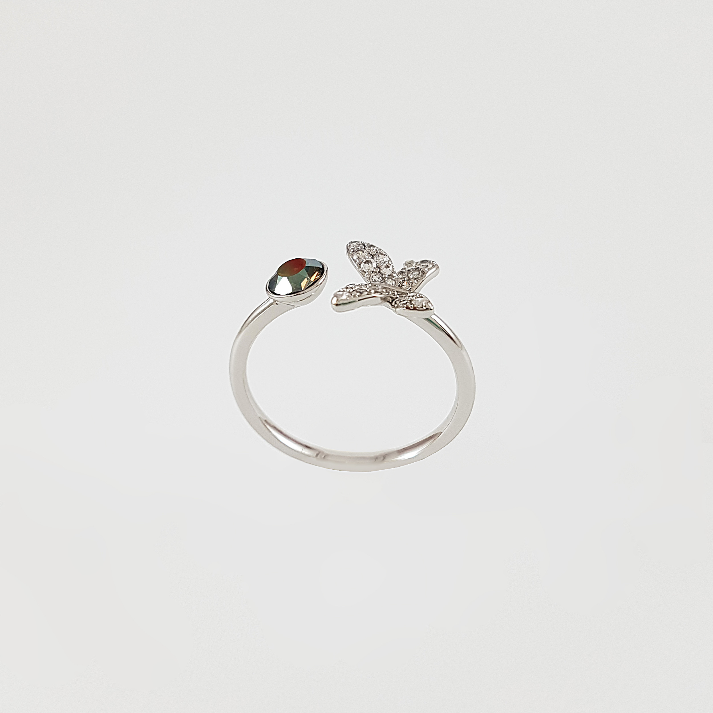 انگشتر زنانه ژوپینگ مدل پروانه کد XP522