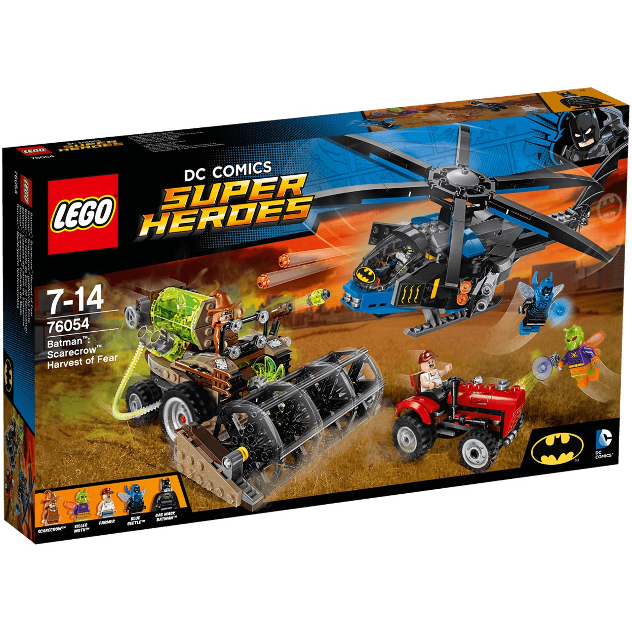 لگو سری Super Heroes مدل Batman Scarecrow Harvest Of Fear 76054