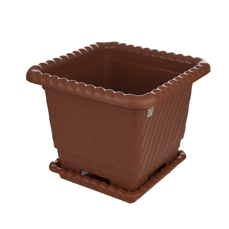 گلدان گل سنگ مدل 417 ارتفاع 35 سانتی متر