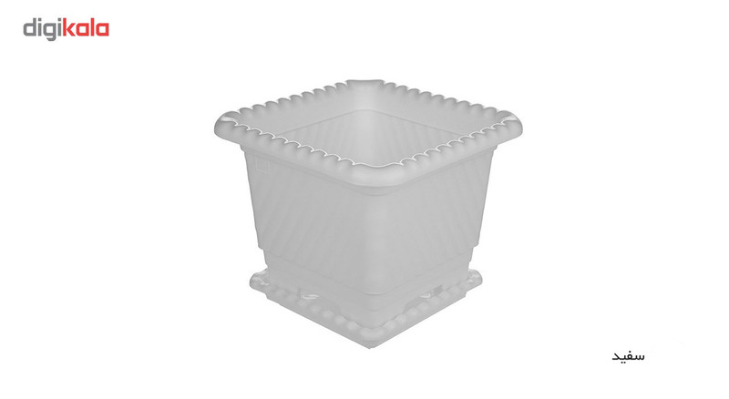 گلدان گل سنگ مدل 417 ارتفاع 35 سانتی متر