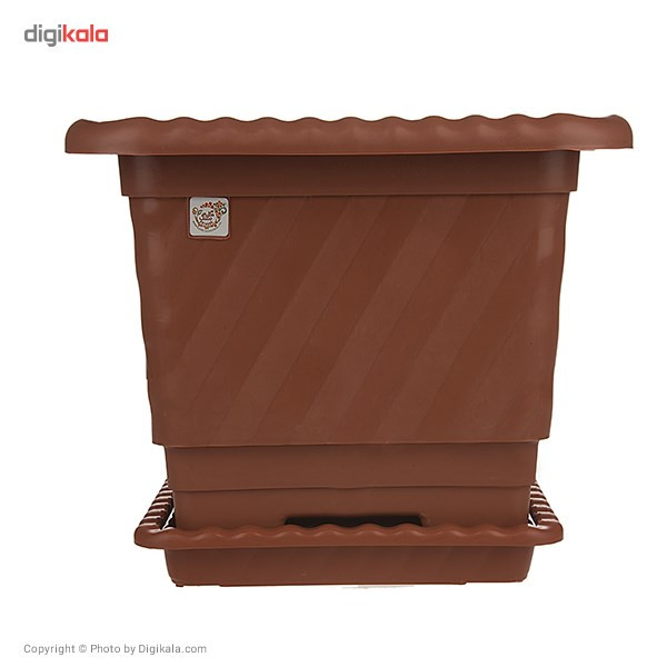 گلدان گل سنگ مدل 417 ارتفاع 35 سانتی متر