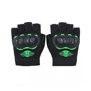 دستکش دوچرخه سواری نیمه انگشتی مدل S کد 2071 سایز L