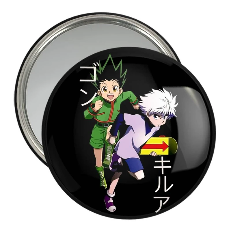 آینه جیبی خندالو مدل انیمه هانتر ایکس هانتر Hunter × Hunter  کد 10738