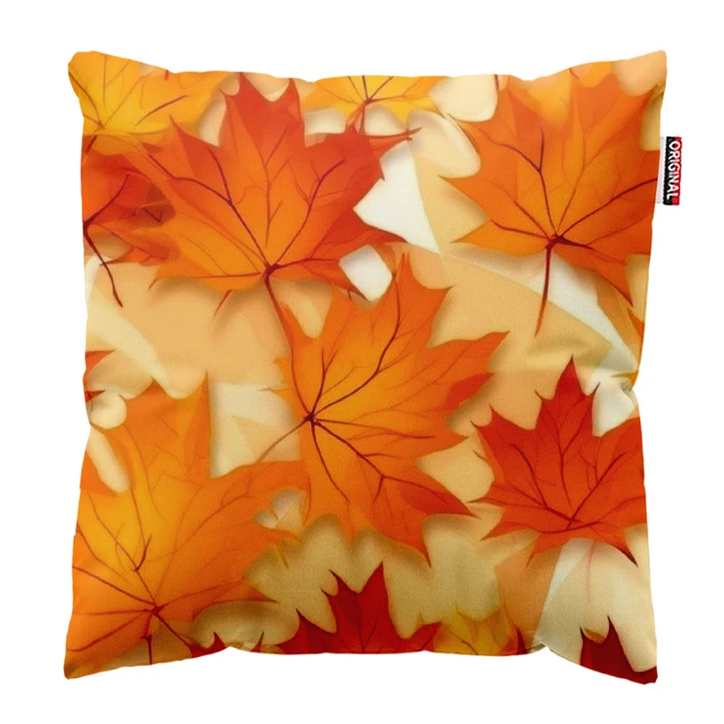کوسن پاد آفرین طرح برگ و پاییز سایز 30*30 سانتی متر کد 672