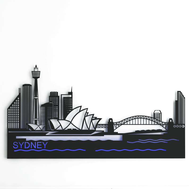 چراغ دیواری طرح خط آسمان مدل Av028