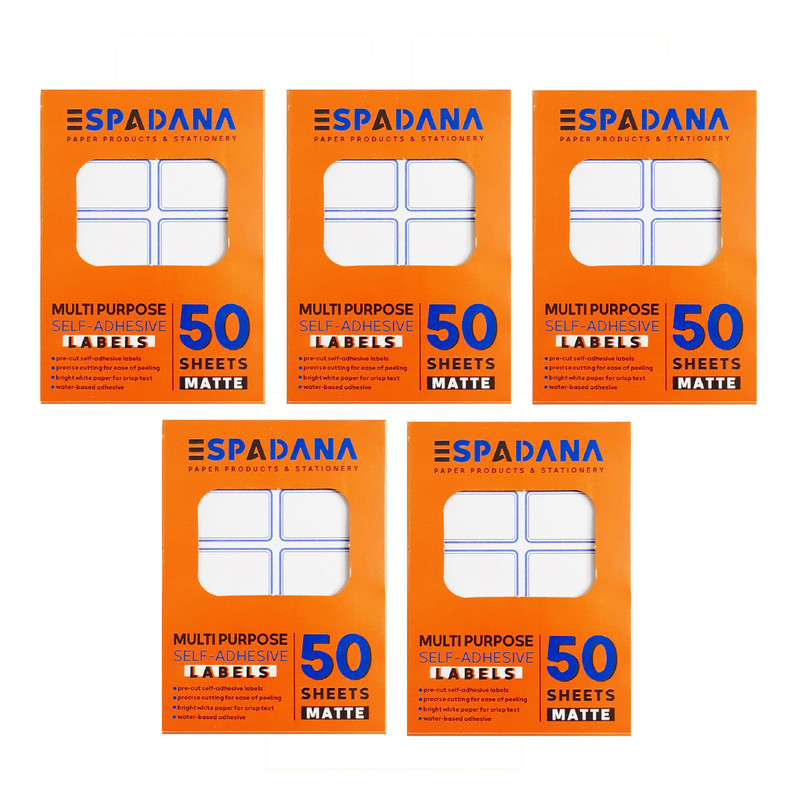 برچسب اسپادانا کد 110 مجموعه 250 عددی