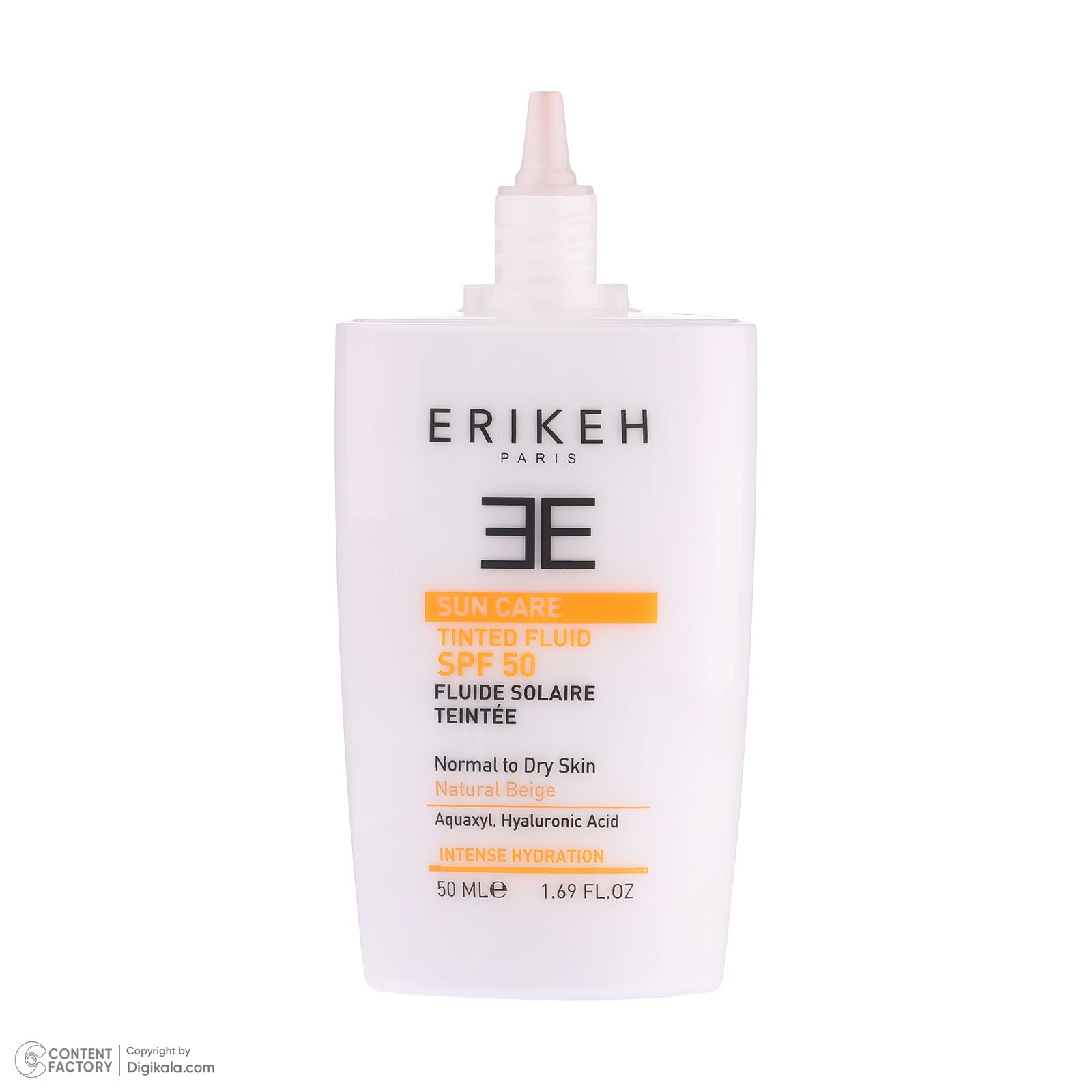 کرم ضد آفتاب رنگی صورت اریکه SPF 50 مدل Tinted حاوی محافظ UVA و UVB  ‌مناسب پوست‌های خشک و معمولی حجم 50 میلی‌ لیتر -  - 4