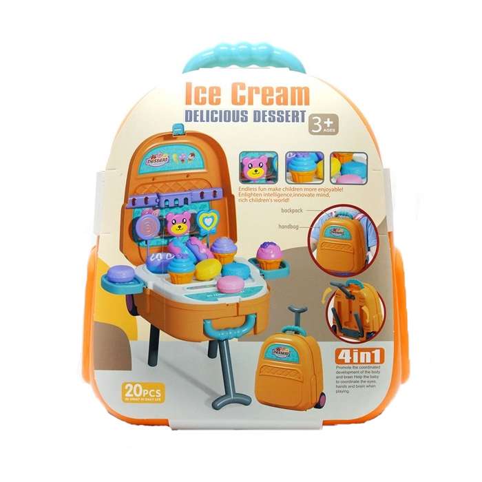 ست اسباب بازی آشپزخانه طرح بستنی  مدل 688-90A