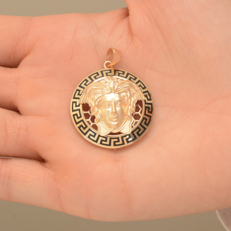 آویز گردنبند طلا 18 عیار زنانه طلای مستجابی کد V58 آویز گردنبند طلا 18 عیار زنانه طلای مستجابی کد V58