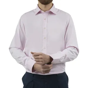 پیراهن آستین بلند یقه کراواتی مردانه مدل 785