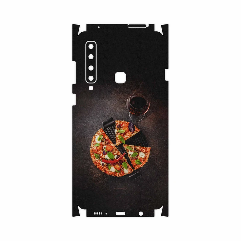 برچسب پوششی ماهوت مدل Pizza-FullSkin مناسب برای گوشی موبایل سامسونگ Galaxy A9 2018