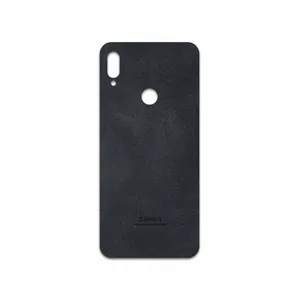 MAHOOT Graphite Buffalo Leather Cover Sticker for Huawei Y6 Prime 2019