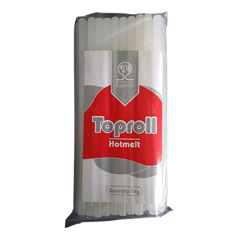 چسب حرارتی تاپ رول مدل H1 قطر 10 میلی متری بسته 44 عددی