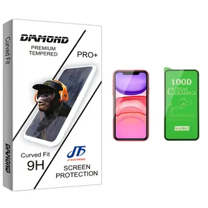 JF Diamond glass Ceramics Screen Protector For Apple اپل iPhone 11