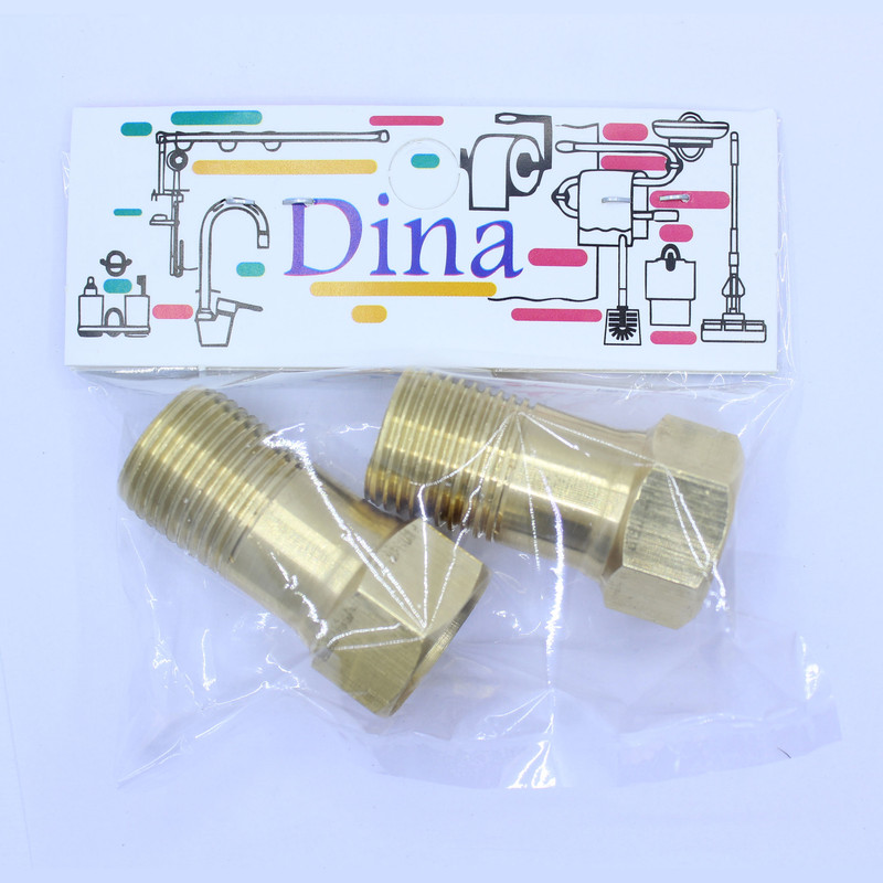 اتصال روپیچ توپیچ دینا مدل DN-5CM بسته 4 عددی اتصال روپیچ توپیچ دینا مدل DN-5CM بسته 4 عددی